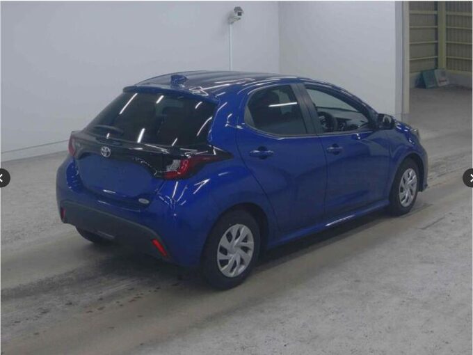TOYOTA YARIS BLUE - 5
